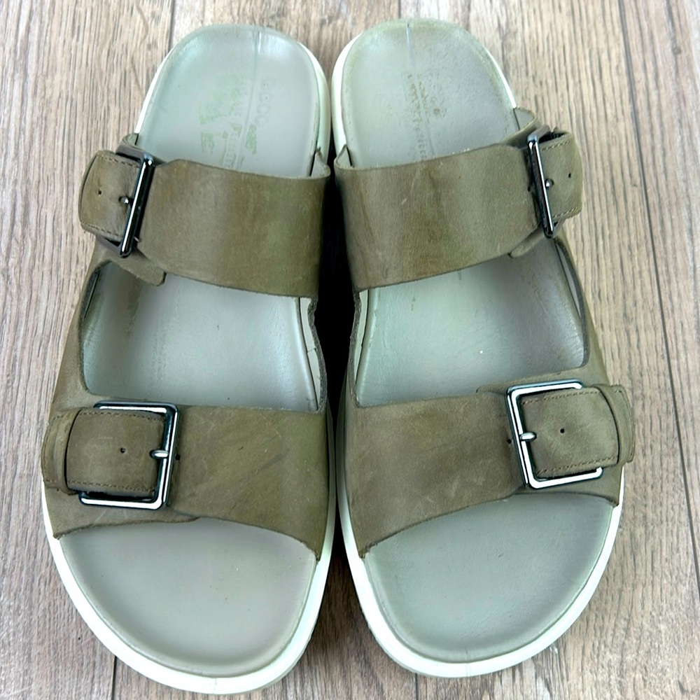 ECCO Men's Flowt Lux Slide Flat Sandal